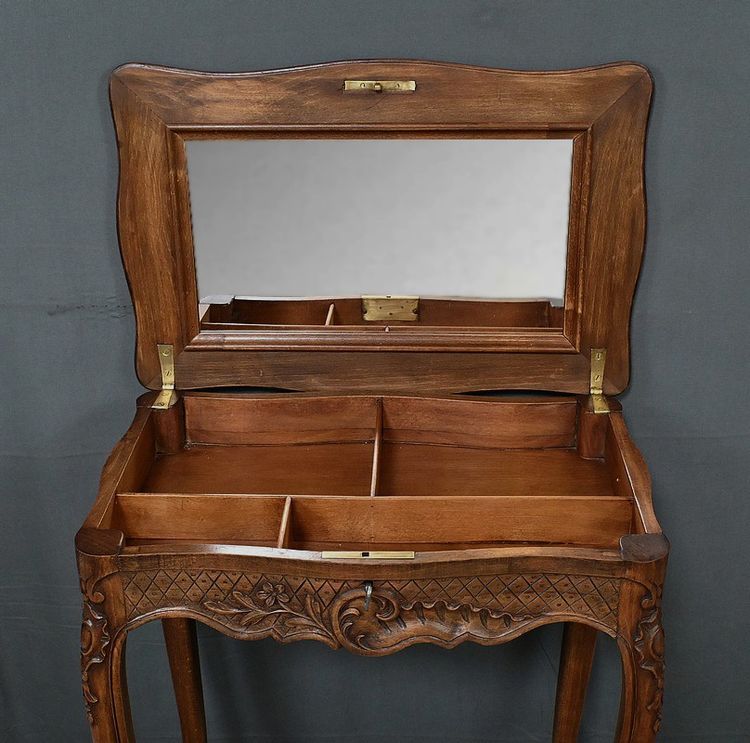 Travailleuse en Hêtre massif, style Louis XV – Début XXe