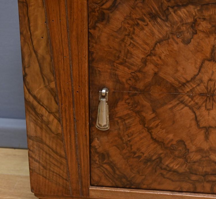 Chevet en Ronce de Noyer, Art Déco – 1930