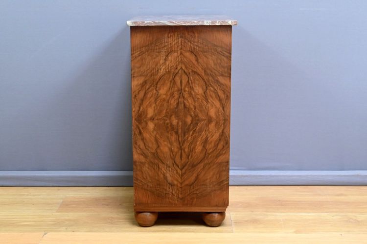 Chevet en Ronce de Noyer, Art Déco – 1930