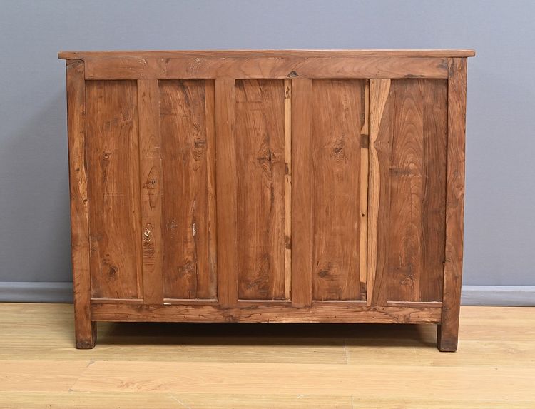 Solid teak display case, India - Early 20th century