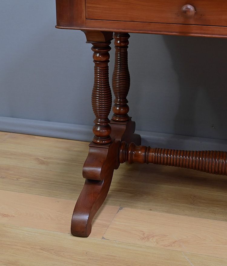 Table Bureau en Acajou, époque Louis-Philippe – 1ère moitié XIXe