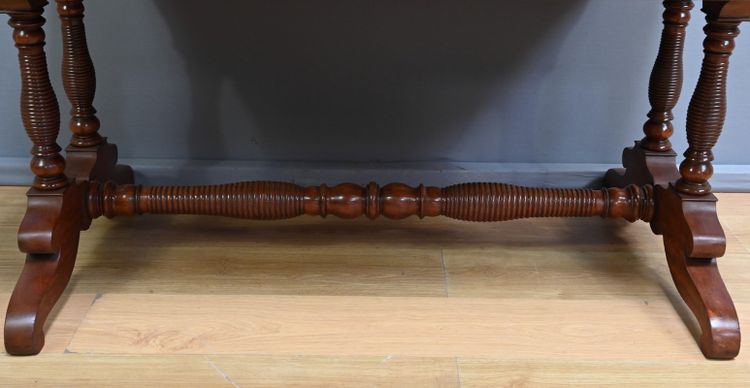 Table Bureau en Acajou, époque Louis-Philippe – 1ère moitié XIXe