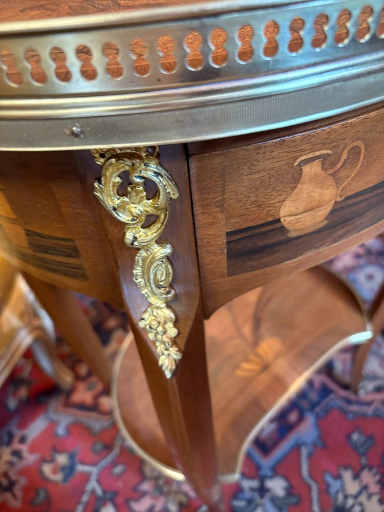 PAIR OF LOUIS XV BEDSIDE TABLES