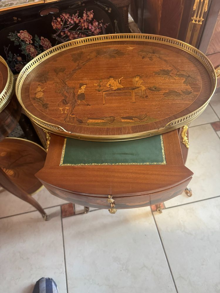 PAIR OF LOUIS XV BEDSIDE TABLES