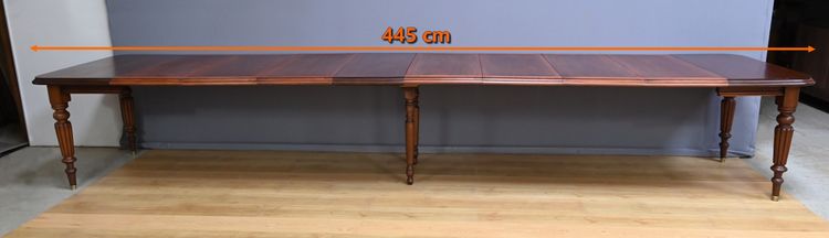 Table à Allonges en Acajou, époque Victorienne, Angleterre – 2ème partie XIXe
