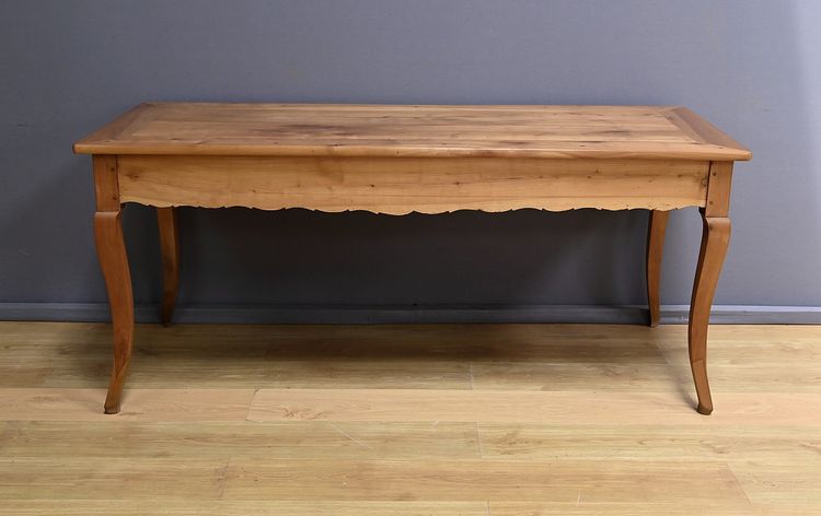 Table de Ferme en Merisier blond, style Louis XV – 2ème partie du XIXe
