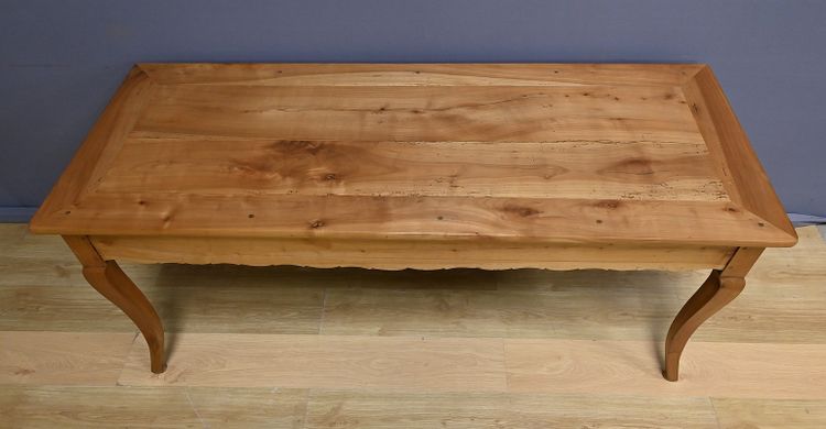 Table de Ferme en Merisier blond, style Louis XV – 2ème partie du XIXe