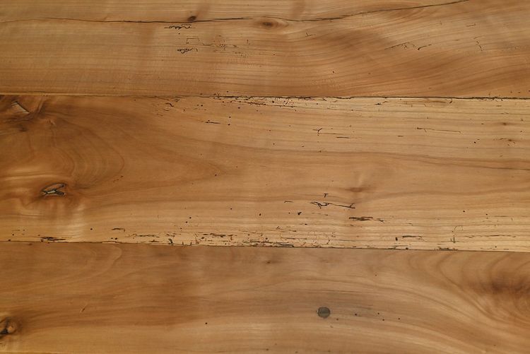 Table de Ferme en Merisier blond, style Louis XV – 2ème partie du XIXe