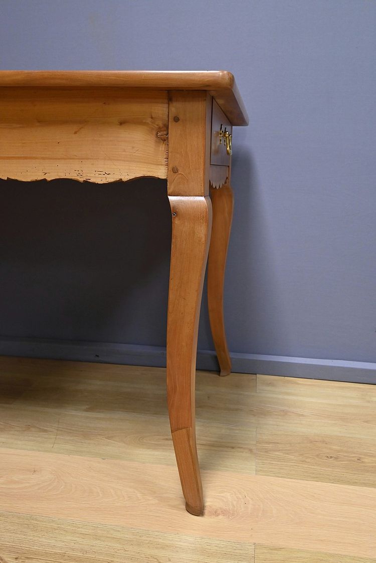 Table de Ferme en Merisier blond, style Louis XV – 2ème partie du XIXe