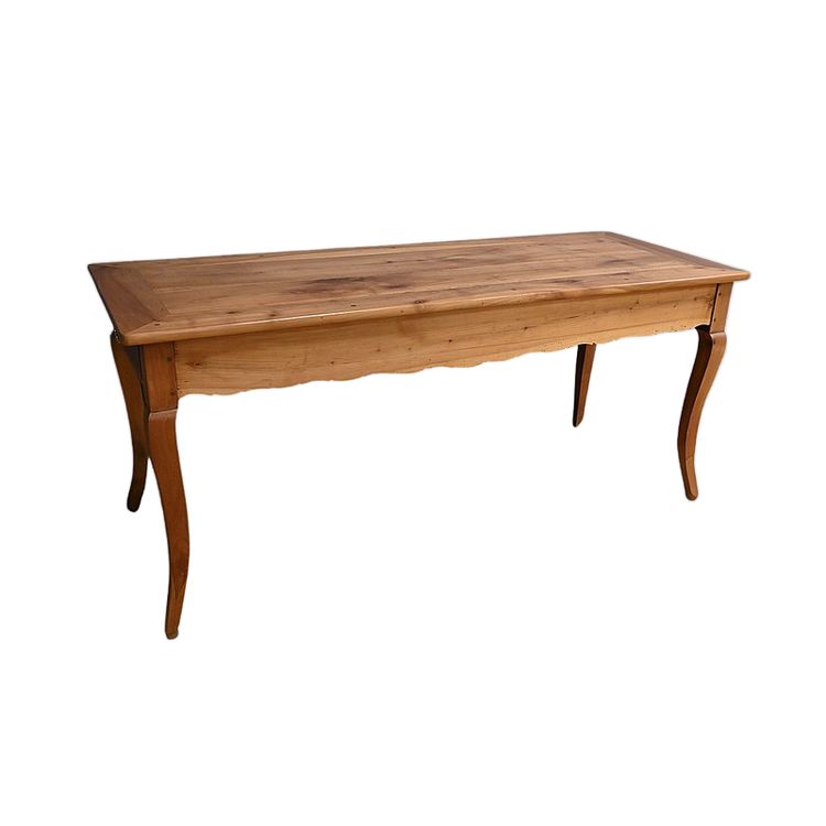 Table de Ferme en Merisier blond, style Louis XV – 2ème partie du XIXe