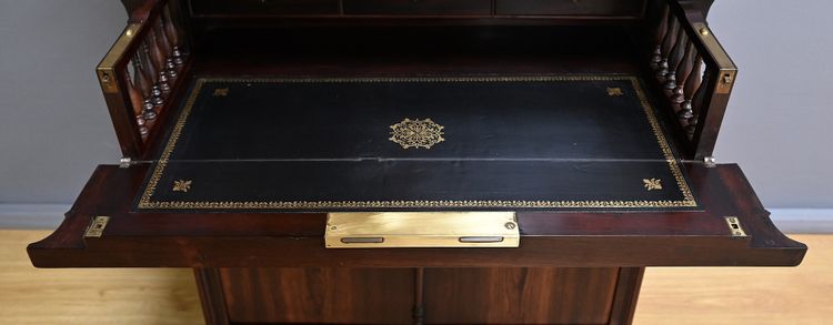 Petit Scriban Vitrine en Palissandre – 2ème partie XIXe