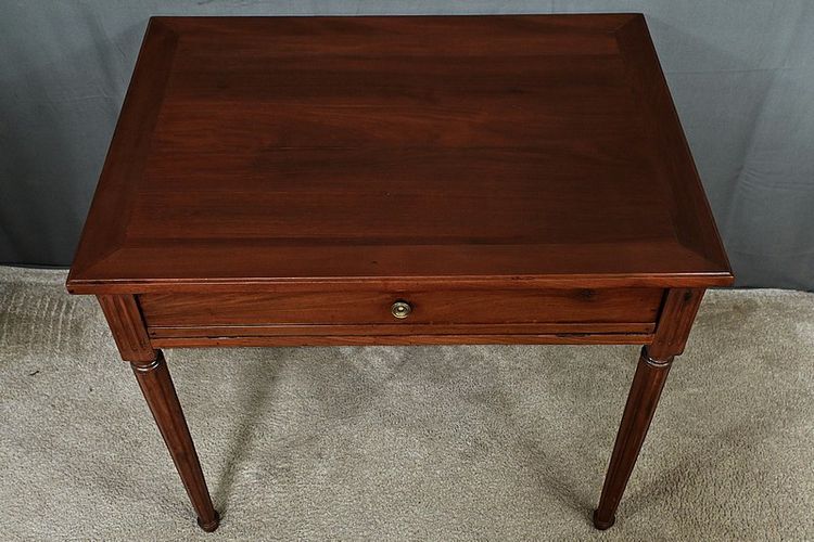 Cabaret table in Cuban mahogany, Louis XVI period - Late 18th century