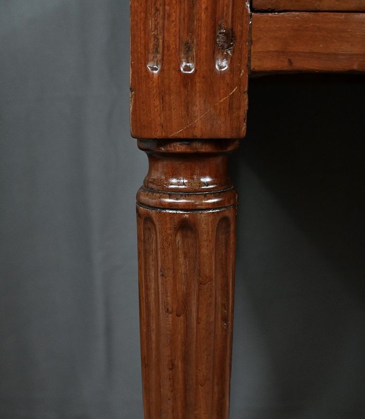 Cabaret table in Cuban mahogany, Louis XVI period - Late 18th century