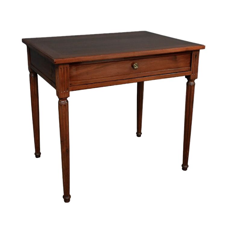 Cabaret table in Cuban mahogany, Louis XVI period - Late 18th century
