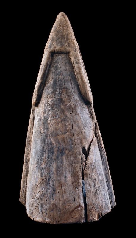 Dugout canoe, oceanic art, tribal art, marine object, Papua New Guinea, Oceania, 55 cm