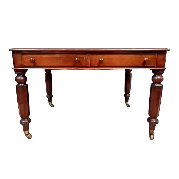 Napoleon III period double-sided mahogany desk circa 1850