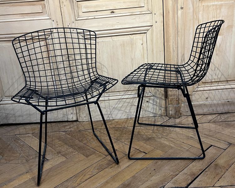 Pair of Bertoia Chairs 1960