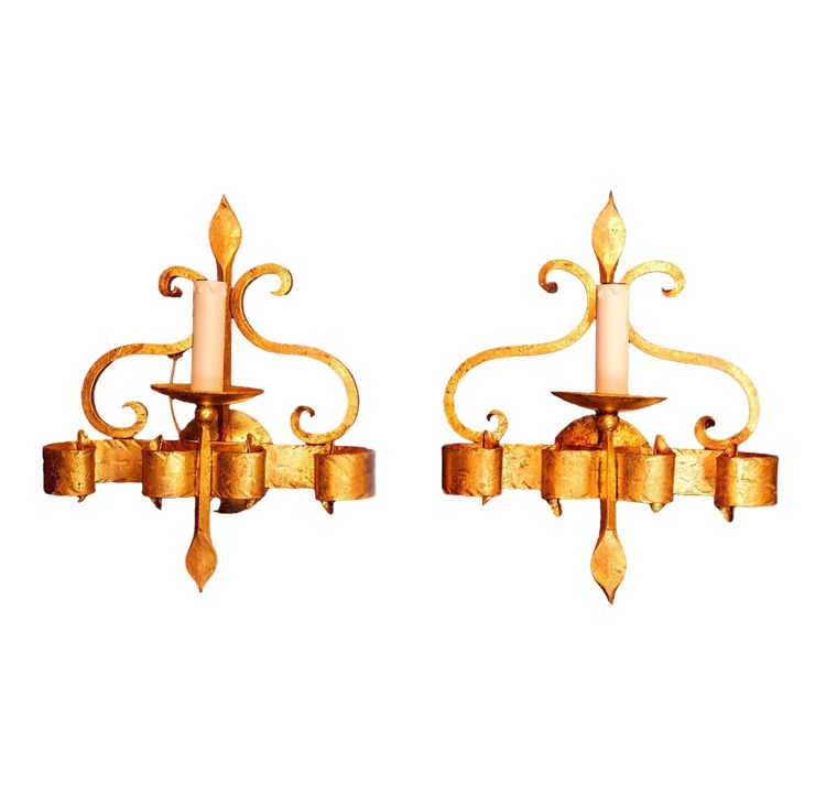 Pair of sconces
