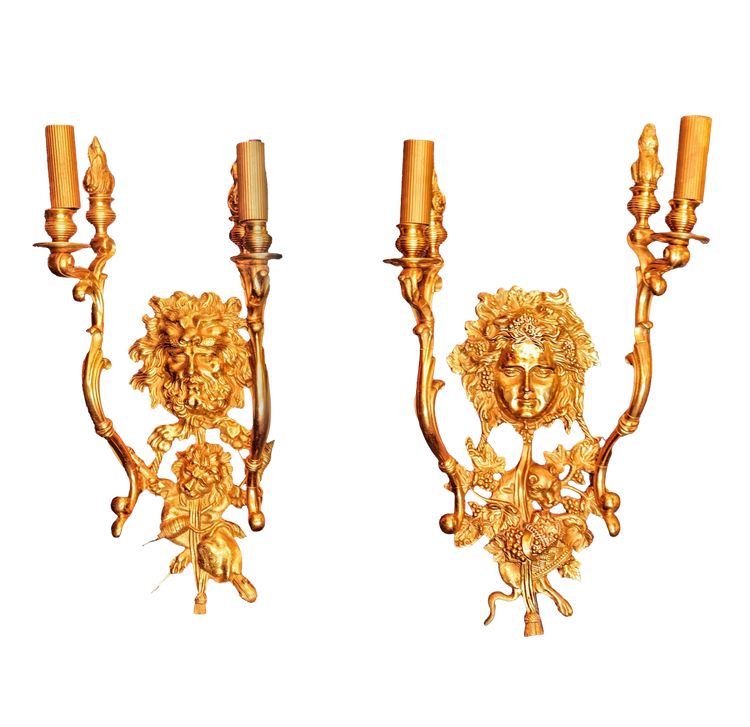 Pair of sconces