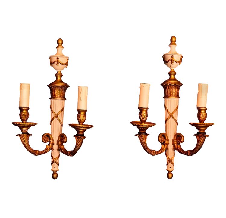 Pair of sconces