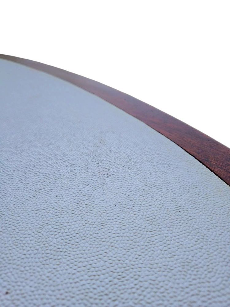 1925 Art Deco inlaid mahogany desk table