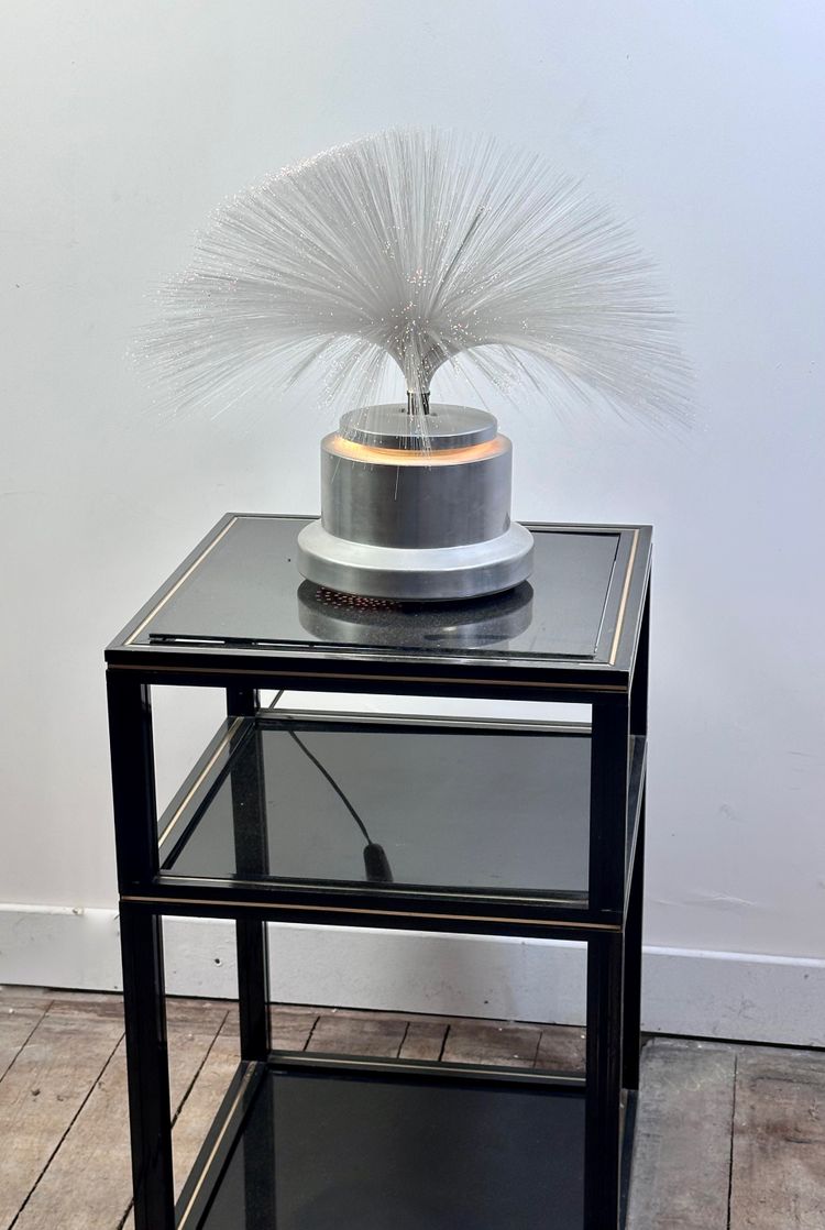 Lampe fibre optique dite Yenni vintage 1970