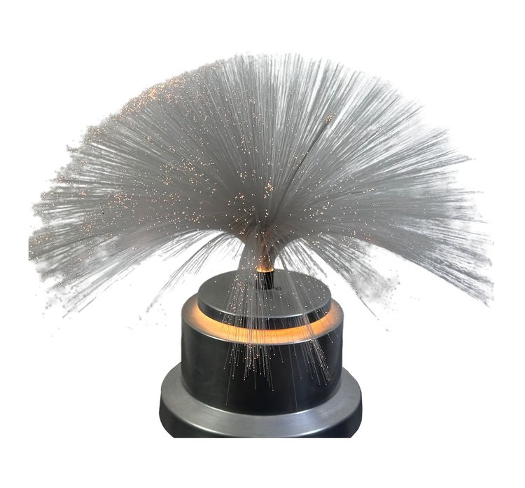 Lampe fibre optique dite Yenni vintage 1970