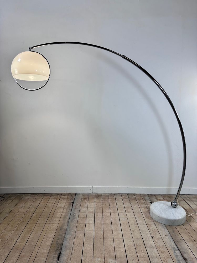Telescopic arch floor lamp Goffredo REGGIANI Italy 1970