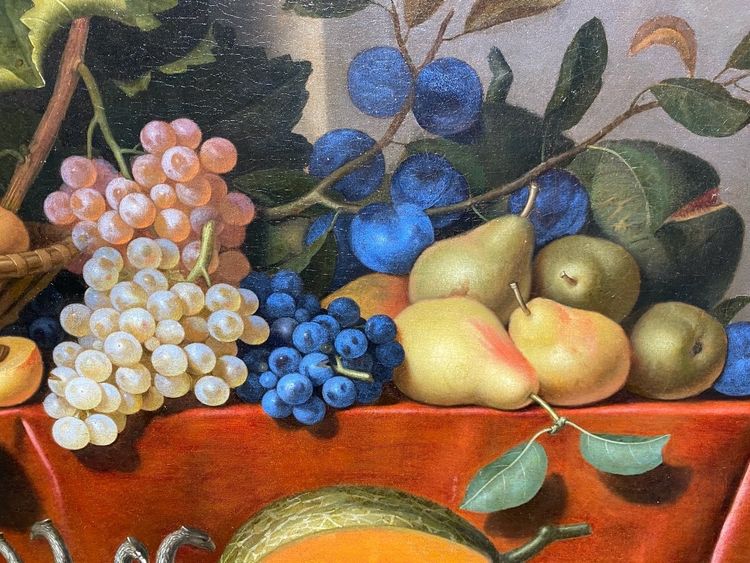 Paul Liégeois (tätig im 17. Jh. in Paris), Stillleben mit Früchten Und Goldschmiedearbeiten