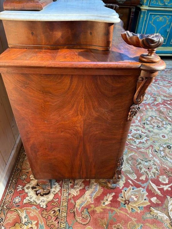 Commode - Coiffeuse époque Napoléon III avec psyché.