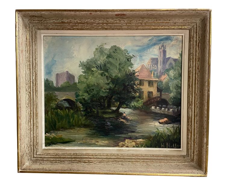 Le Loing at MORET sur LOING