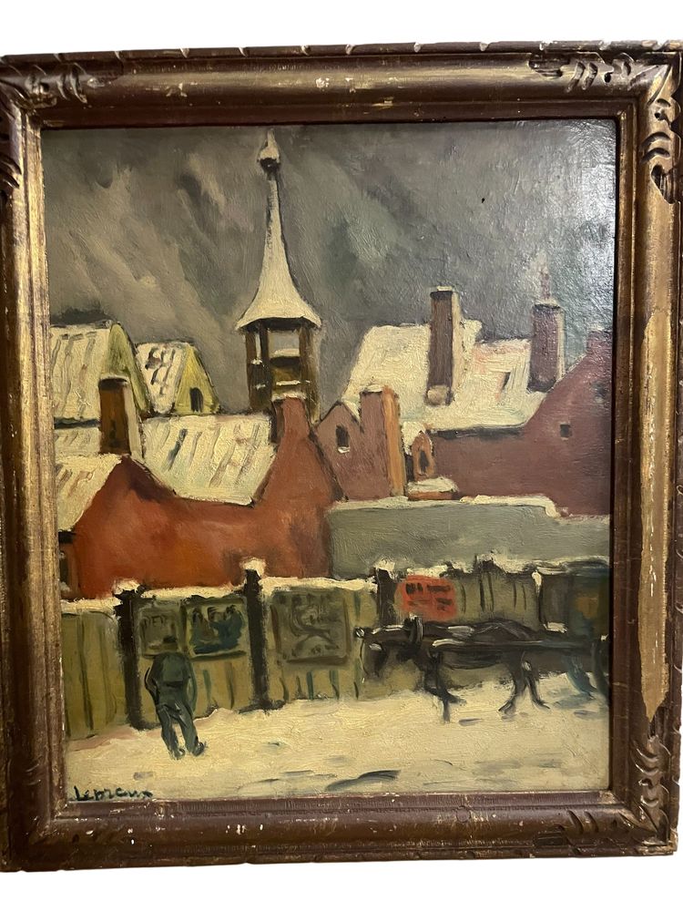 Neige à BRUXELLES