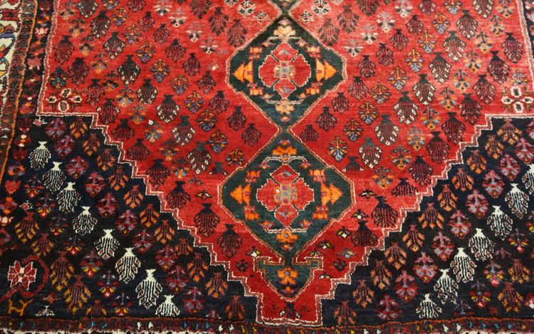 Grande tappeto persiano, XIX secolo, lana (230*223 cm)