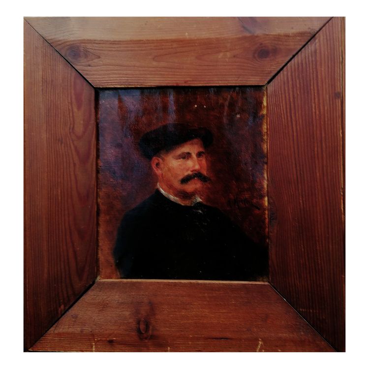 PAUL EMILE ANTONY MORLON - OIL ON CANVAS - PORTRAIT - XIX-XXEME-