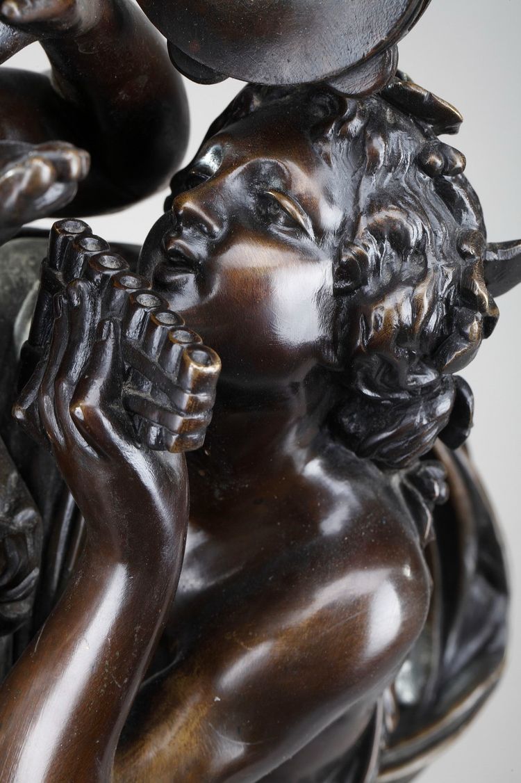 Scultura in bronzo, "Bacchantes et putti dansant" dopo Clodio