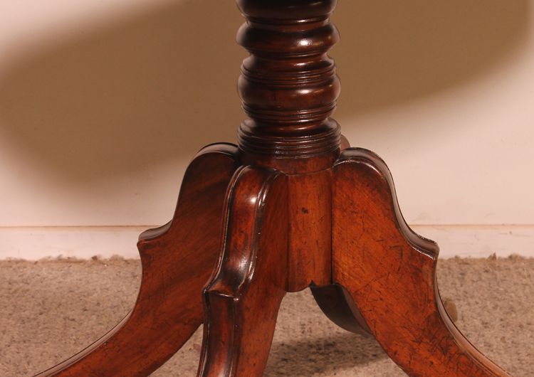 Console inglese in mogano - XVIII secolo