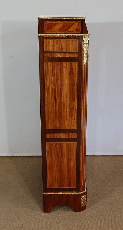 Small Precious Wood Display Case in the Louis XIV style, Napoleon III period - 1850