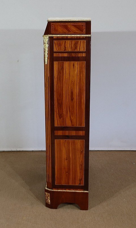 Small Precious Wood Display Case in the Louis XIV style, Napoleon III period - 1850