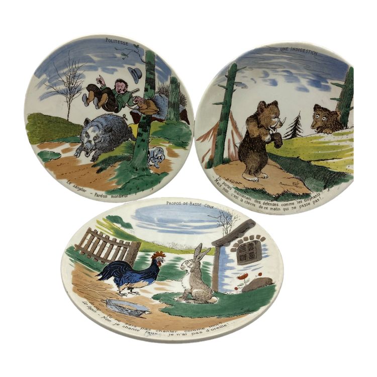 Plates Sarreguemines