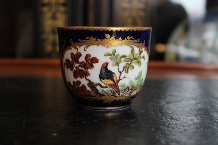 Bouillard" tumbler and saucer