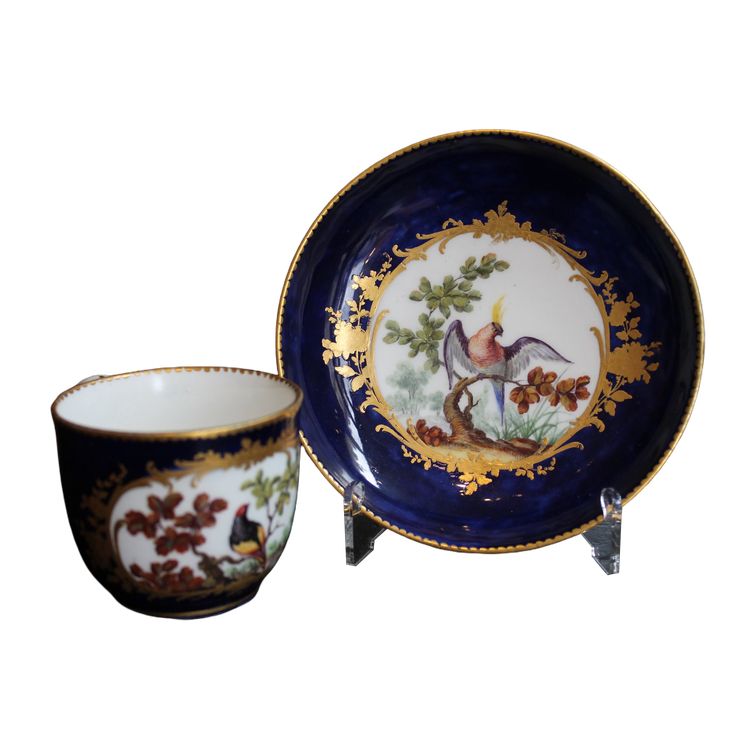 Bouillard" tumbler and saucer
