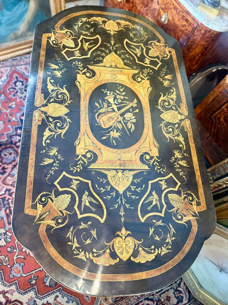NAPOLEON III MIDDLE TABLE ATTRIBUTED TO CHARLES GUILLAUME DIEHL