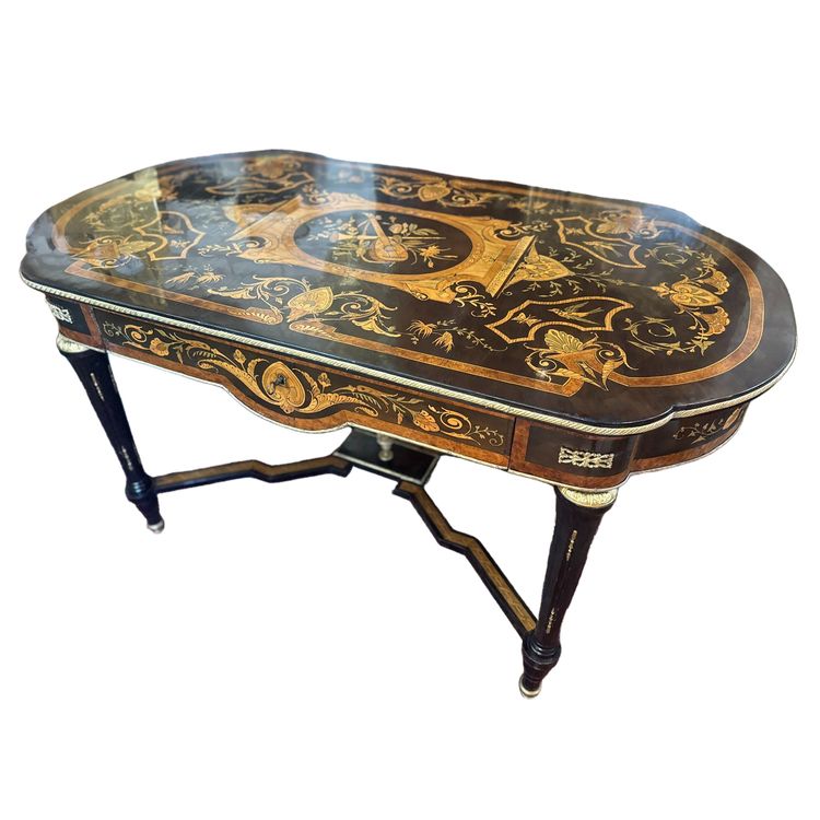 NAPOLEON III MIDDLE TABLE ATTRIBUTED TO CHARLES GUILLAUME DIEHL