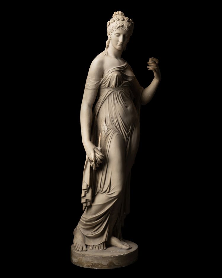 Gesso di una scultura in gesso del MET Museum, New York, XIX secolo