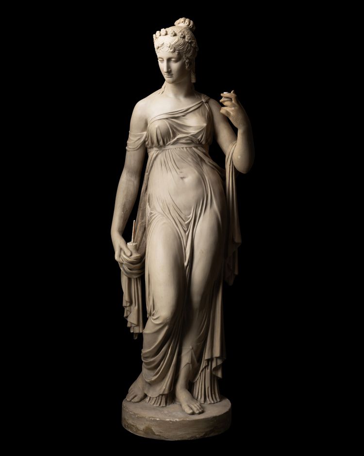 Gesso di una scultura in gesso del MET Museum, New York, XIX secolo
