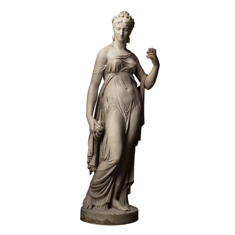 Gesso di una scultura in gesso del MET Museum, New York, XIX secolo