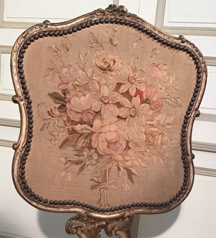 Ecran De Cheminée, Style Louis XV