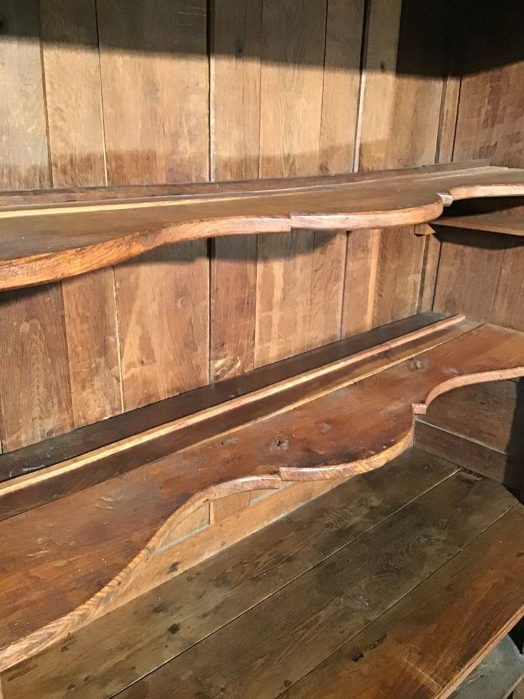 Normannisches Sideboard aus Eiche, 1. Hälfte 19.