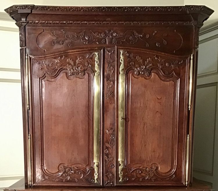 Buffet 2 Corps Normand En Chêne, Région De Villedieu, XIX secolo