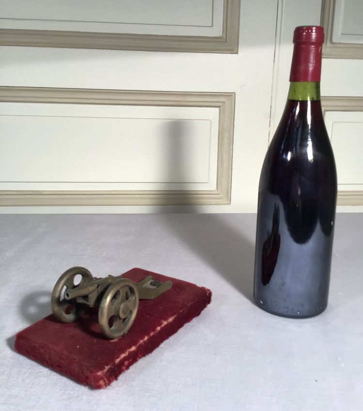 Canone in miniatura in bronzo del XIX secolo